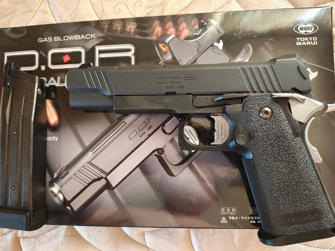 値下【新品同様】東京マルイ ハイキャパ D.O.R ガスブローバック スタンド付