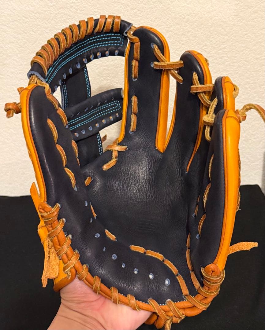 久保田スラッガー 軟式オーダーグラブ 小型内野手用 福岡支店型付け