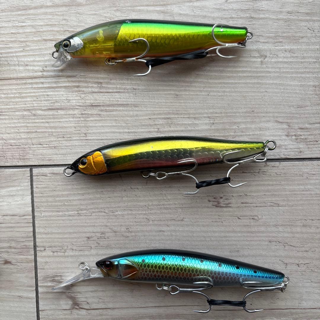 シーバス、青物、プラグセット売り