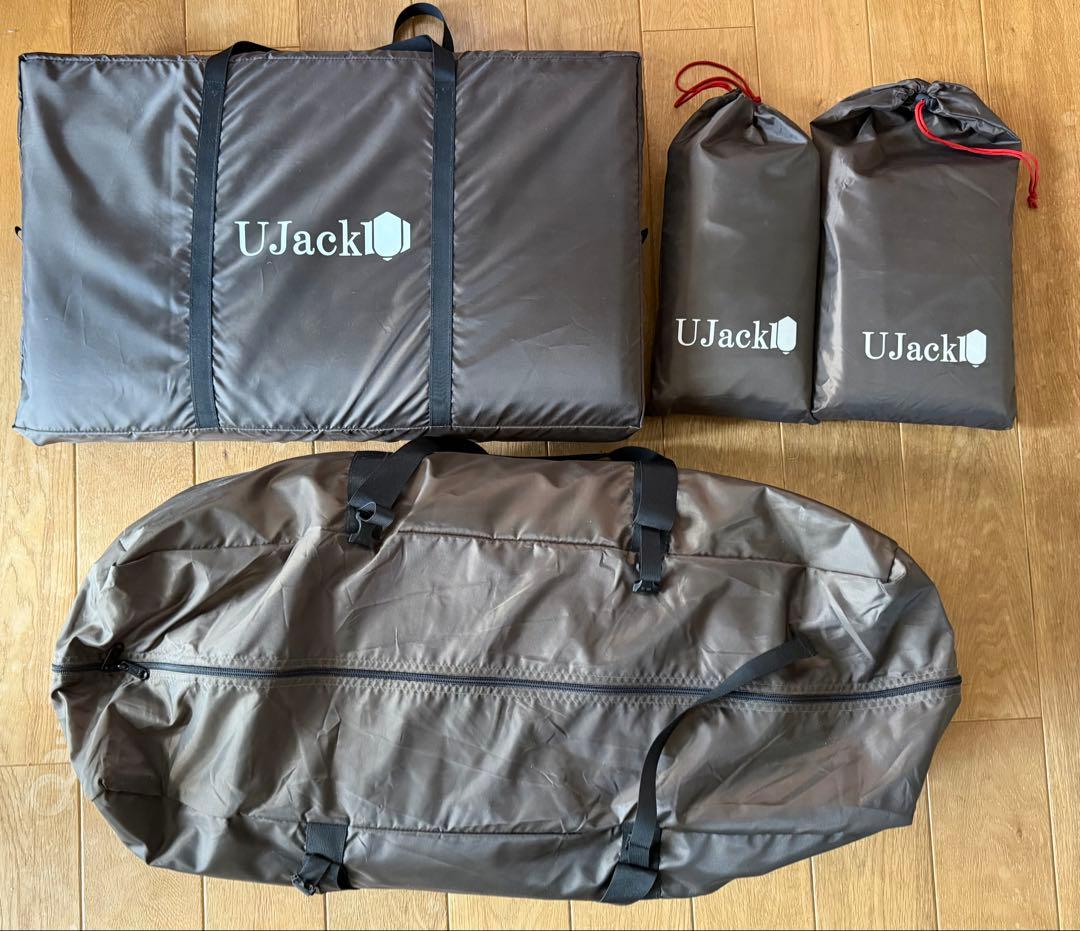 【UJack】ベローズテント インナーマット グランドシート ルーフシート