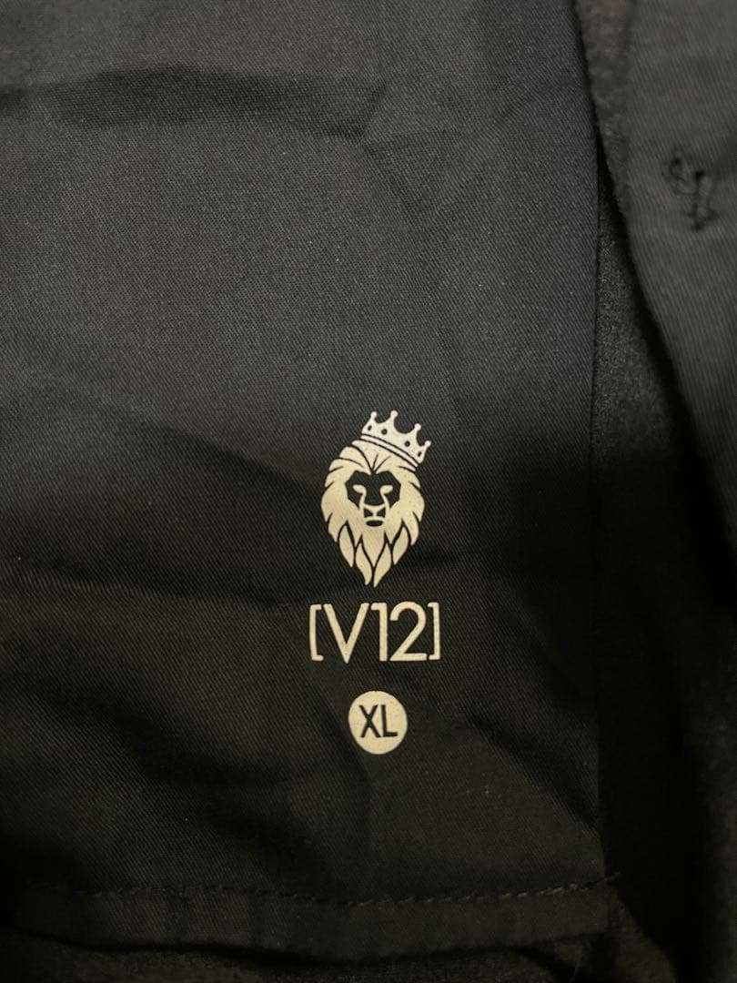 美品　V12 ゴルフ メンズ 裏起毛　サイズXL ストレッチロングパンツ