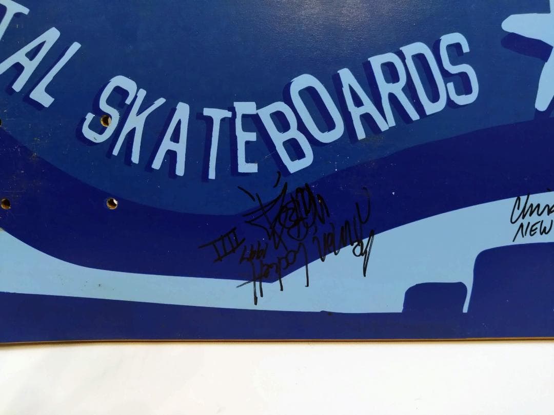 Capital スケートボード Andy Stone ライダーサイン 1997年
