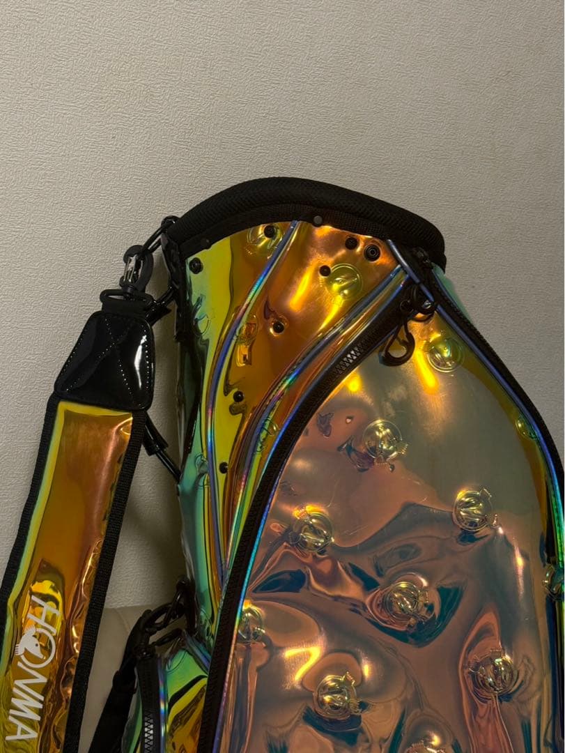 【送料込み】激レア非売品　ホンマ　スケルトンキャディバッグ 希少