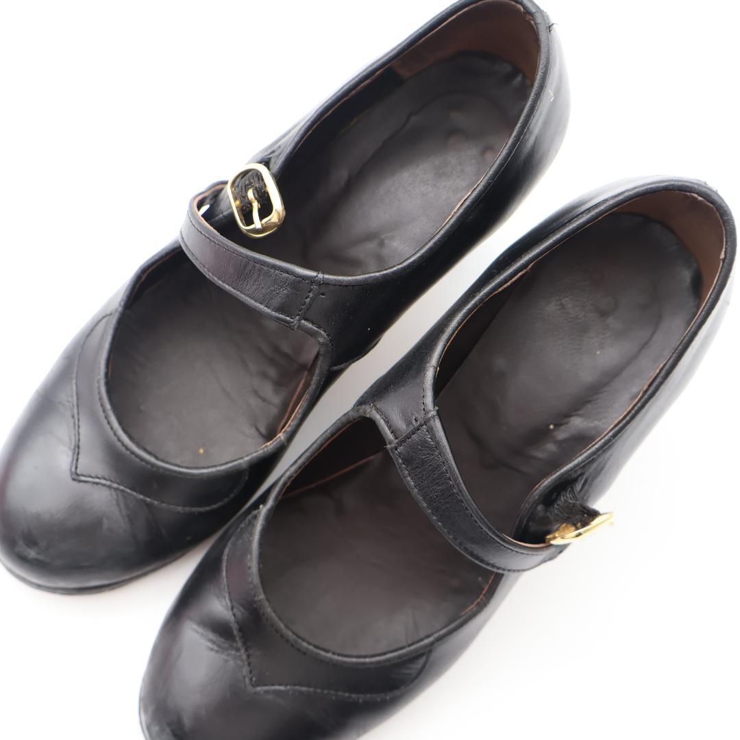 【フラメンコ用衣装 本革】22.5CM相当 JOSE BELTRAW シューズ