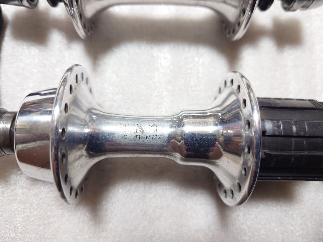 ヴィンテージSHIMANO『DEORE XT』(HB-M730・FH-M732)