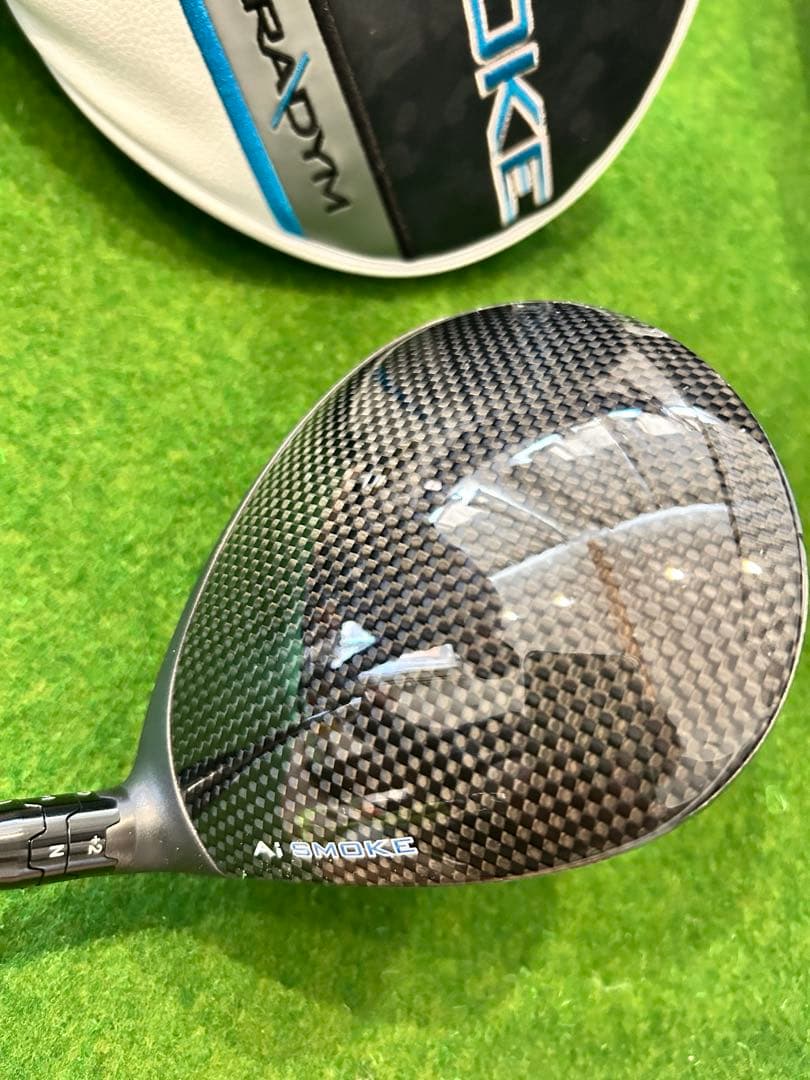 【美品】Aiスモーク◆◆◆ ドライバー10.5° テンセイAV75S カバー付