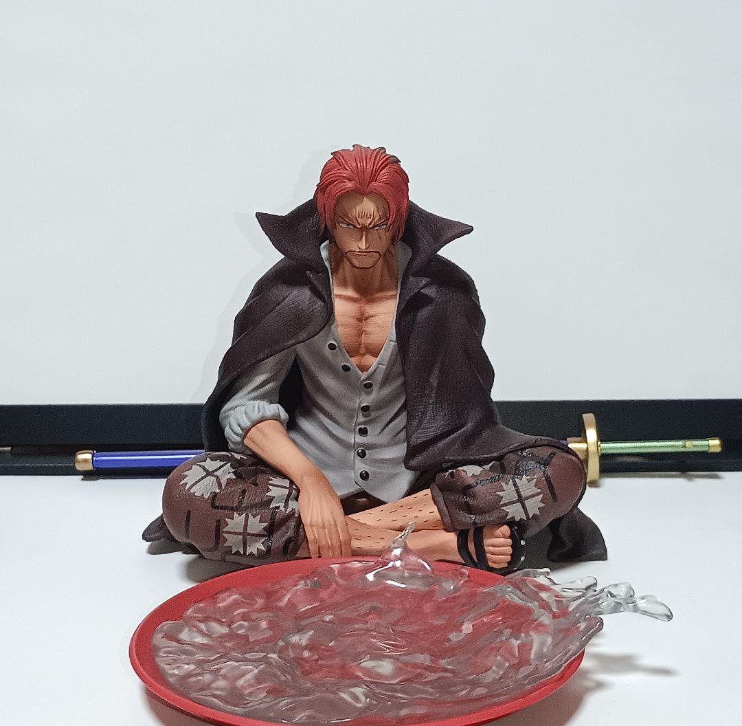 ワンピース 四皇赤髪シャンクス ガレージキットフィギュア塗装済み品