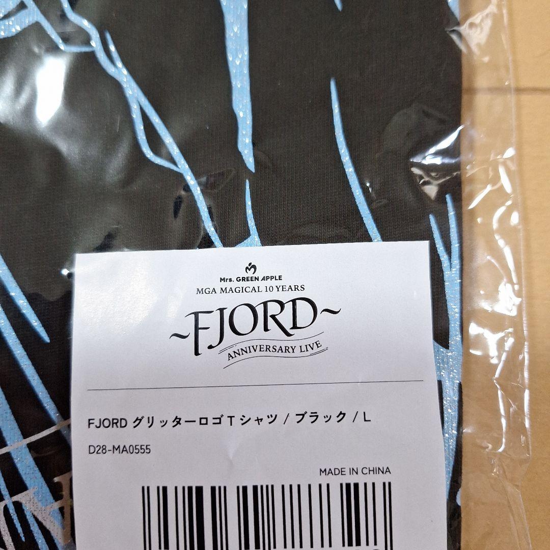 新品　未開封　ミセス　フィヨルド　グリッターロゴ　Tシャツ　L