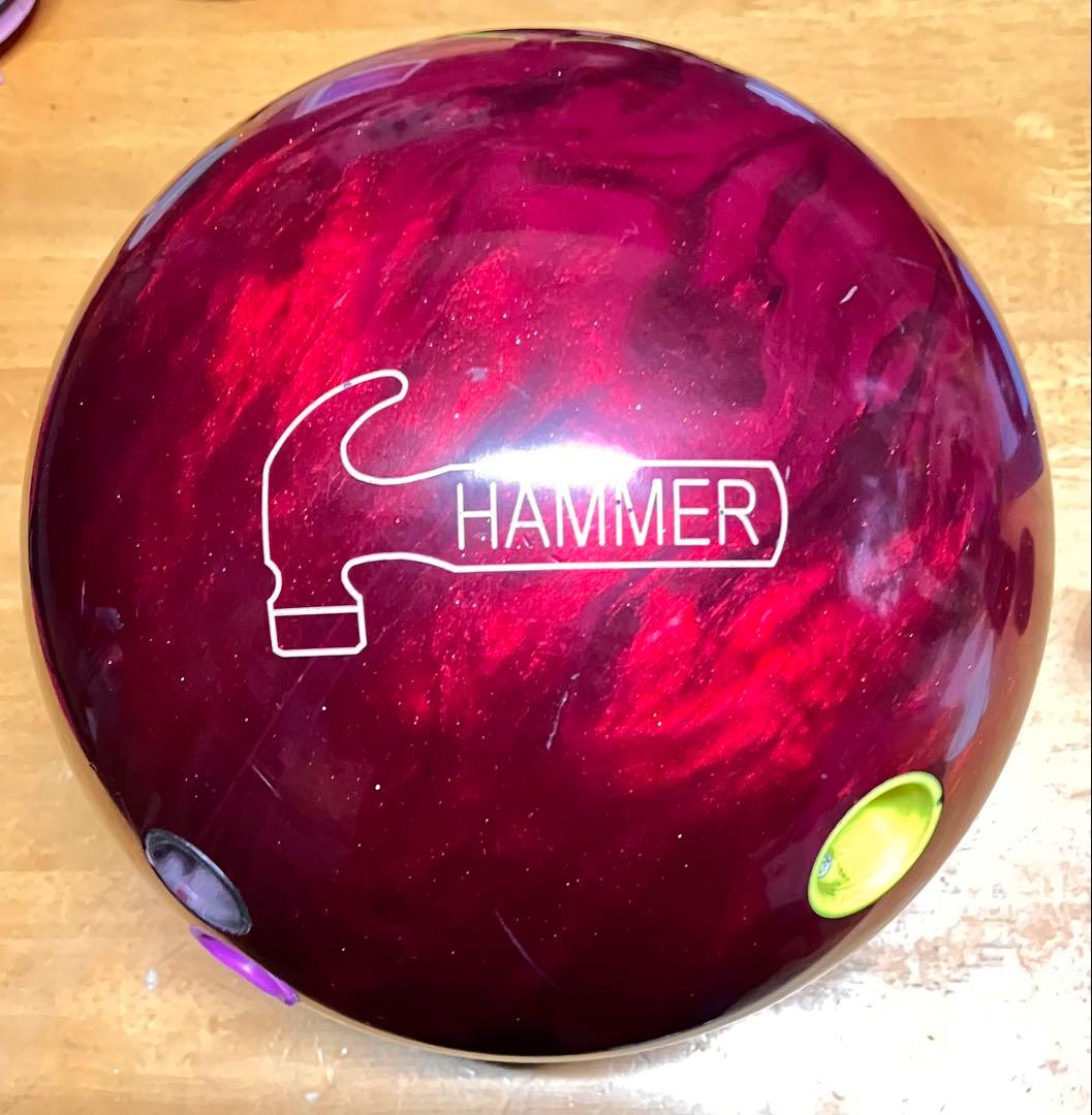 じ*じ様 美品 HAMMER BLACK WIDOW 2.0αボウリングボール1