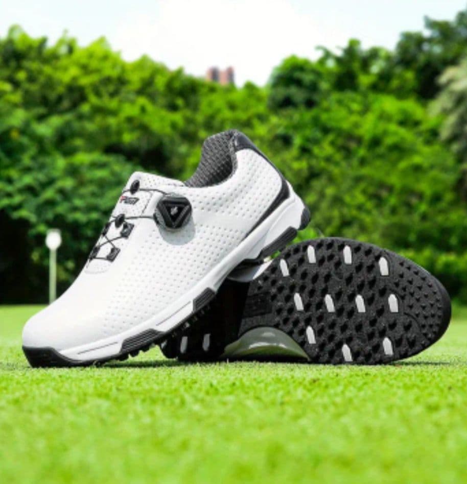 PGM ゴルフシューズ ホワイト/ライム