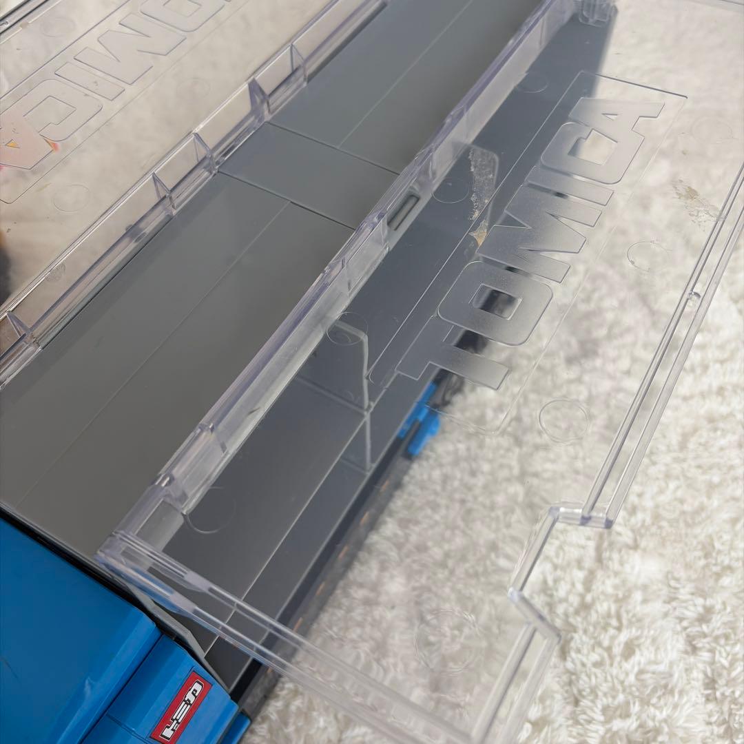 トミカと収納トラックセット