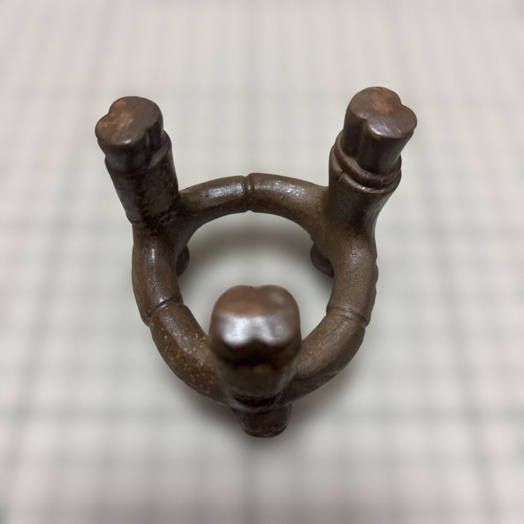 備前焼　蓋置 ふた置 茶道具　7点セット