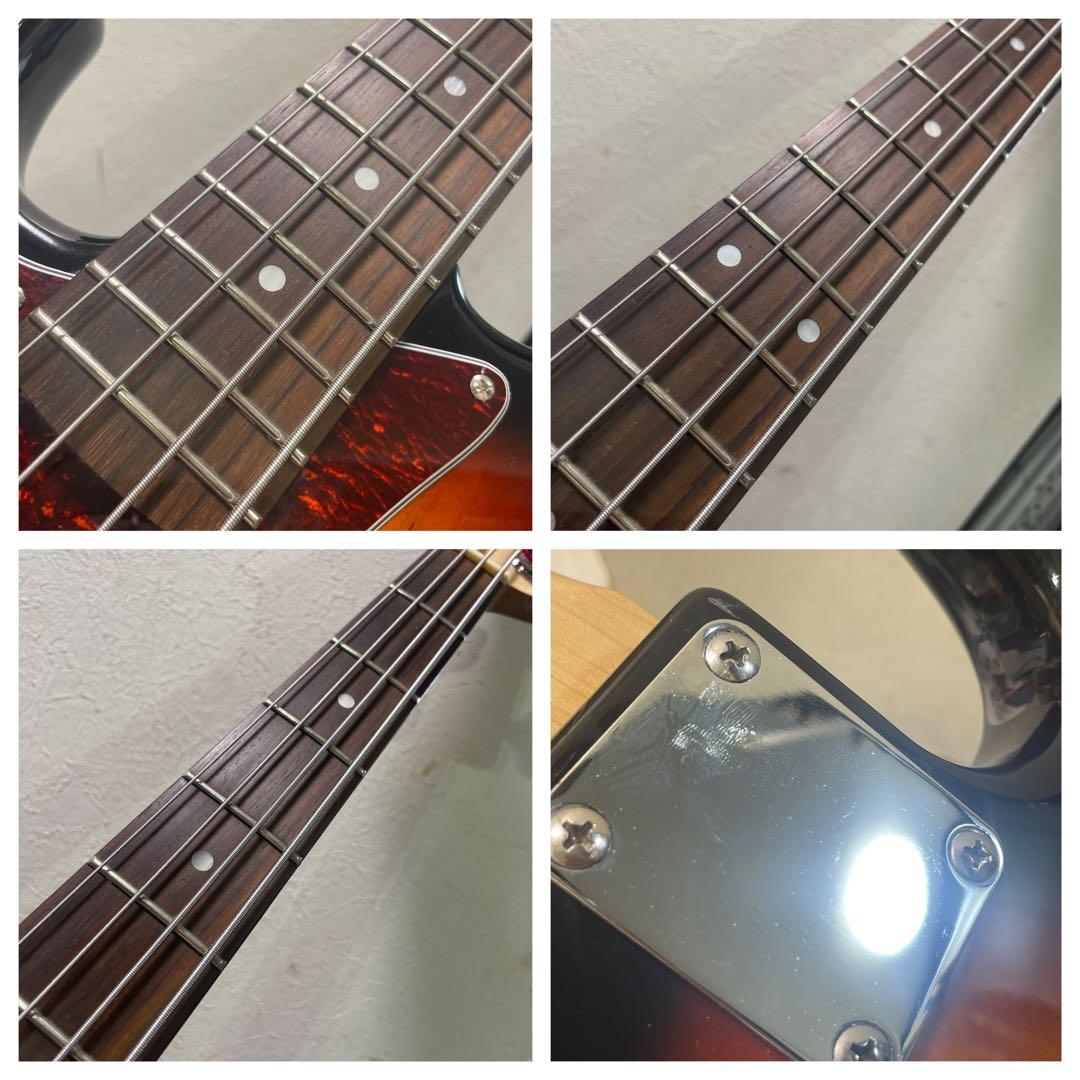 【14-16日発送不可】Legend ジャズベース レフティー サンバースト