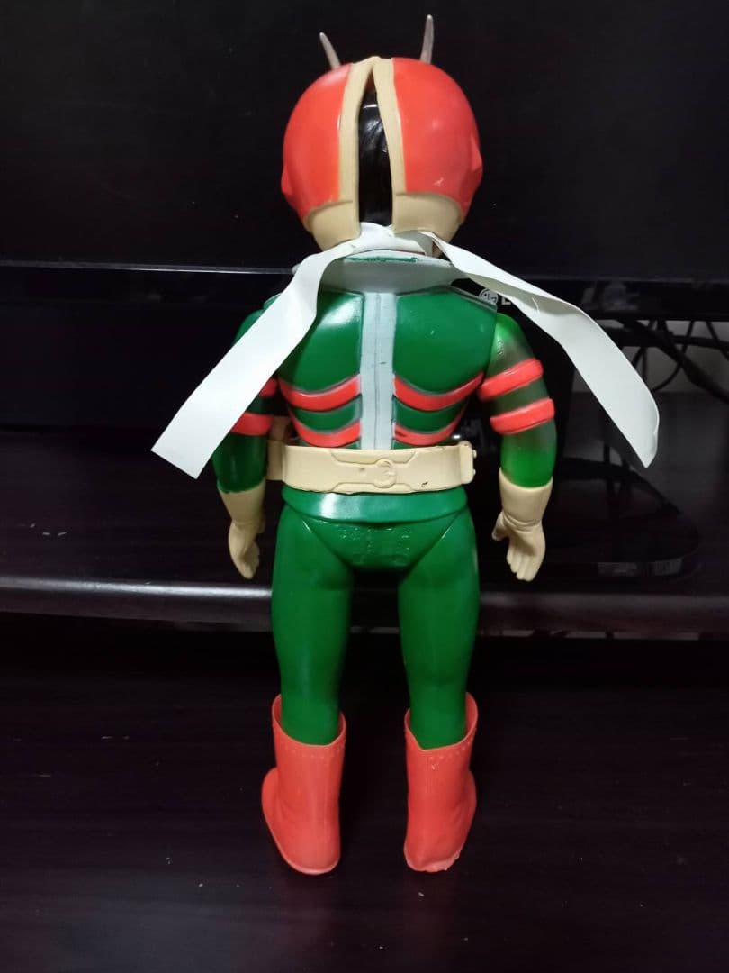 旧バンダイ 仮面ライダーV3 面取れ スタンダード ソフビ 当時物