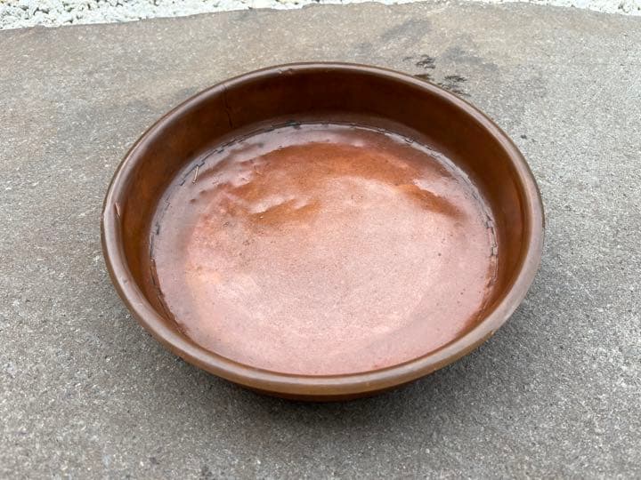 浅型桐火鉢　火鉢　茶道具　アンティーク　ヴィンテージ