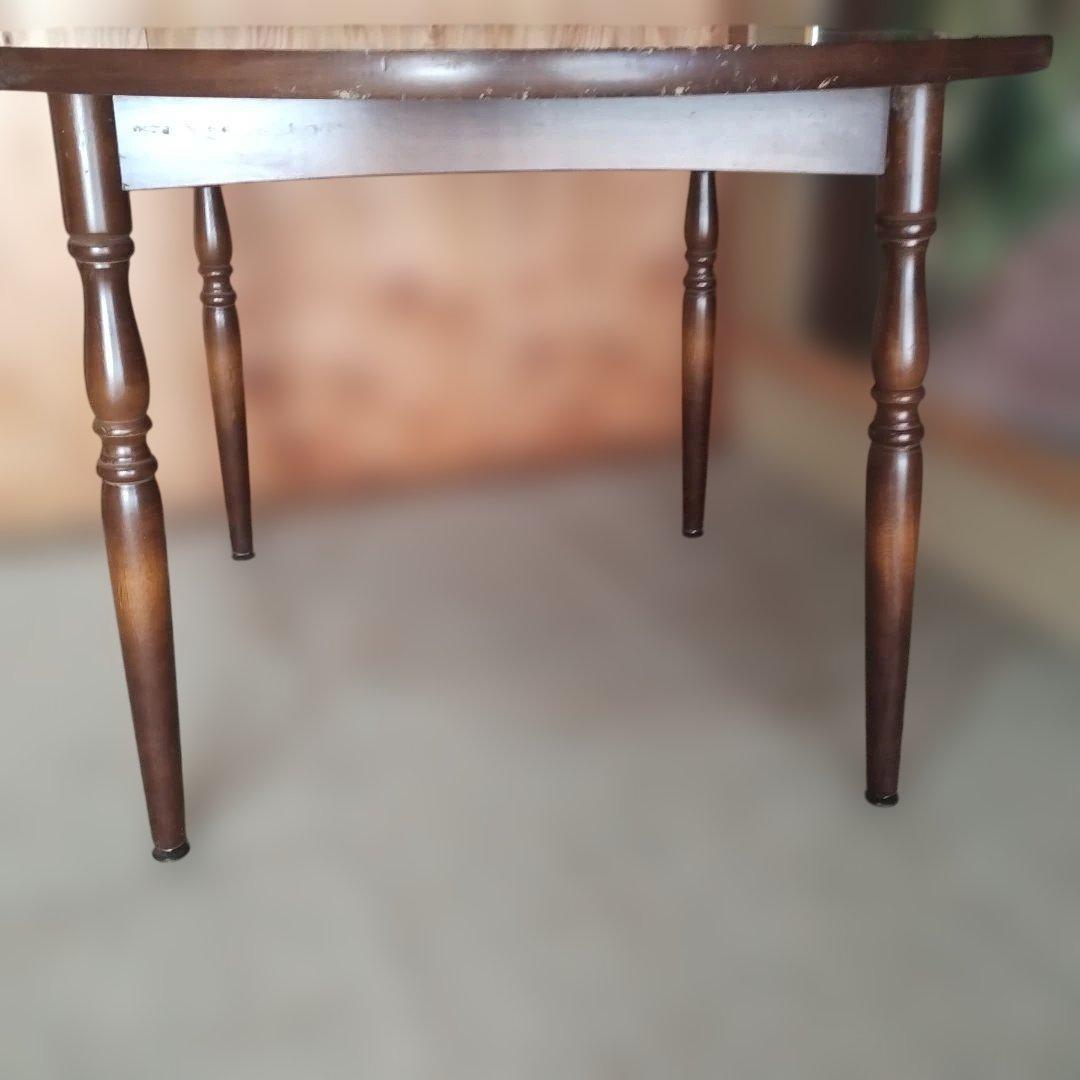 飛騨産業　キツツキマーク　円卓　丸テーブル