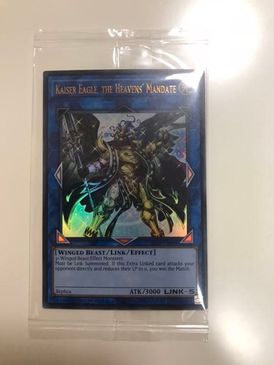 遊戯王 天元の荒鷲王 店舗代表決定戦プロモ 未開封