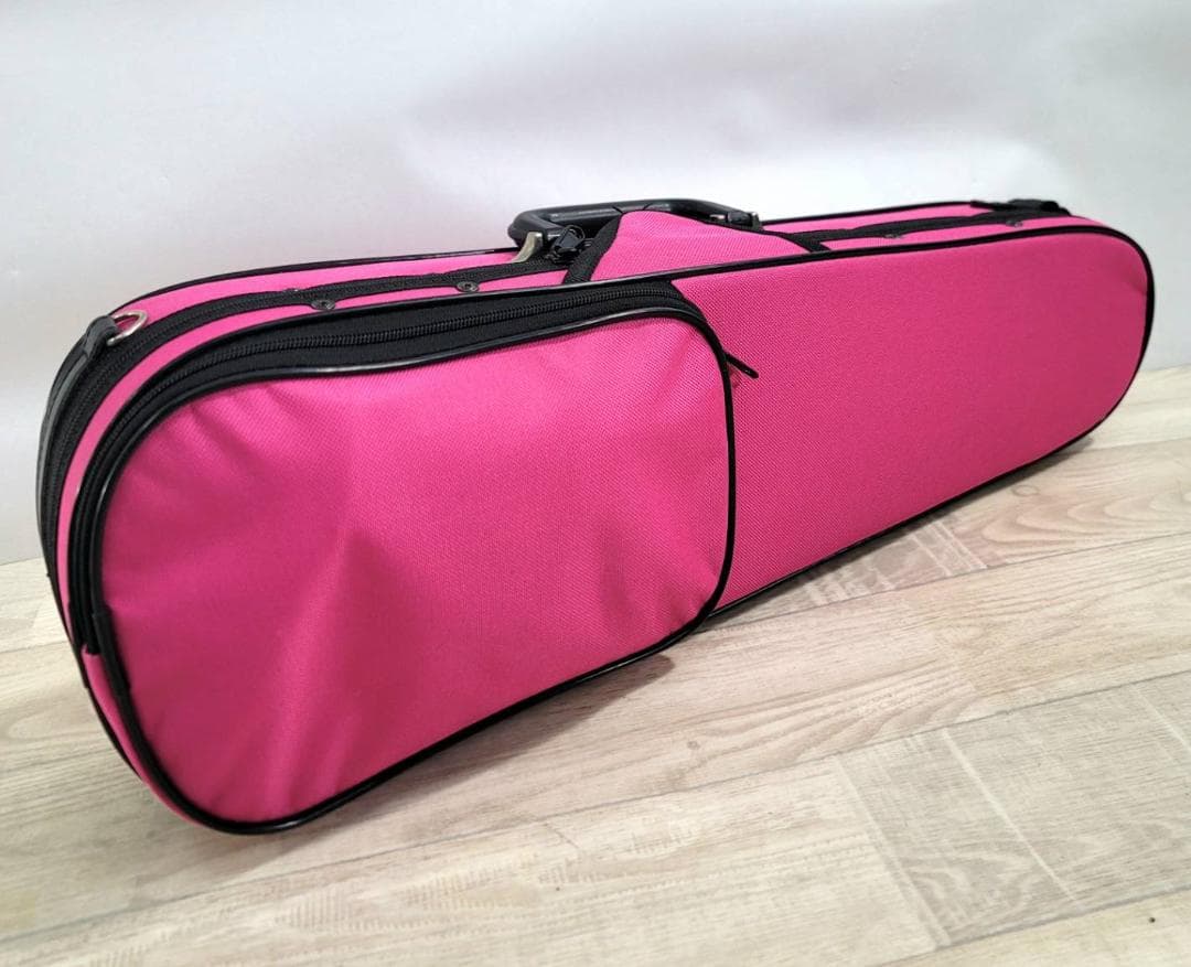 【美品】カルロジョルダーノ バイオリンセット VS-1C 1/8 ピンクケース