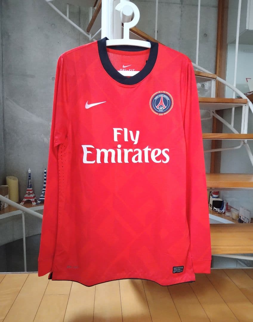 未使用 長袖！【PARIS SAINT-GERMAN】40周年 2010（H）