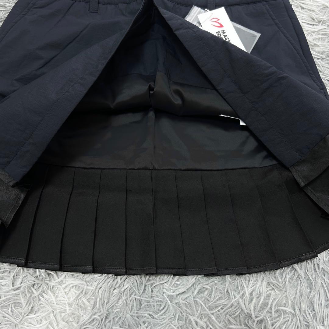 新品　マスターバニーエディション　スカート　中綿　プリーツ　ネイビー　サイズ0