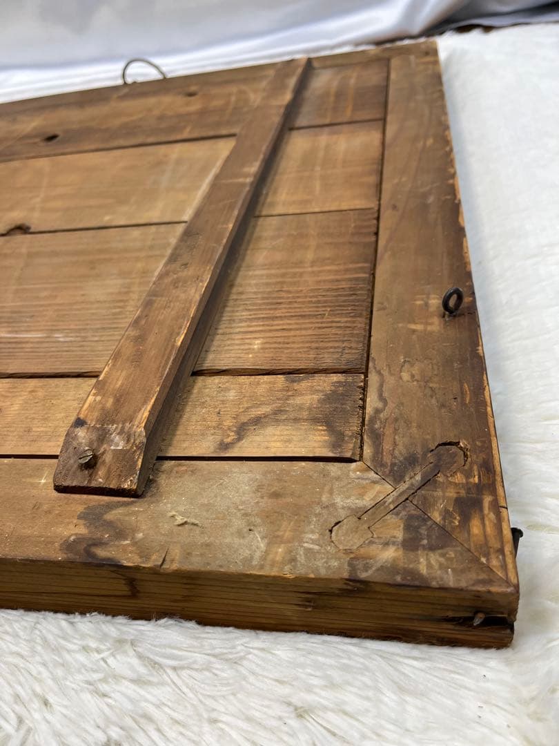 額入り71.0cm 壁掛け 山川風景水彩画 1156