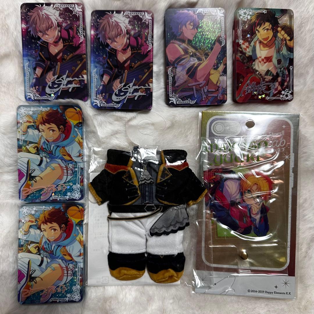 あんスタ　まとめ売り　缶バッジ　朋　巴日和　漣ジュン　着せ替え衣装　乱凪砂