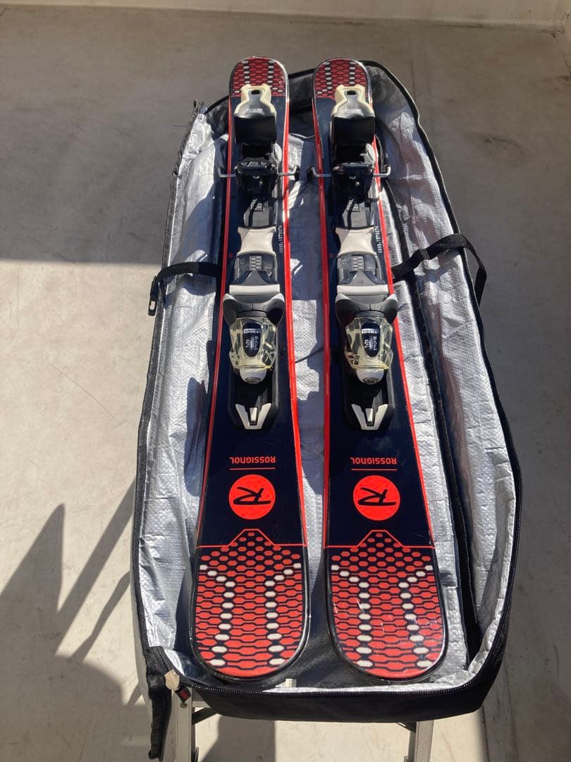 【美品】ショートスキー　ロシニョールROSSIGNOL MINI7 収納ケース付