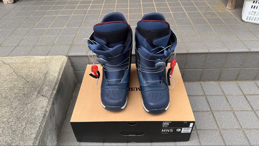 Burton Ion スノーボードブーツ MNS ネイビー　アイオンBOA