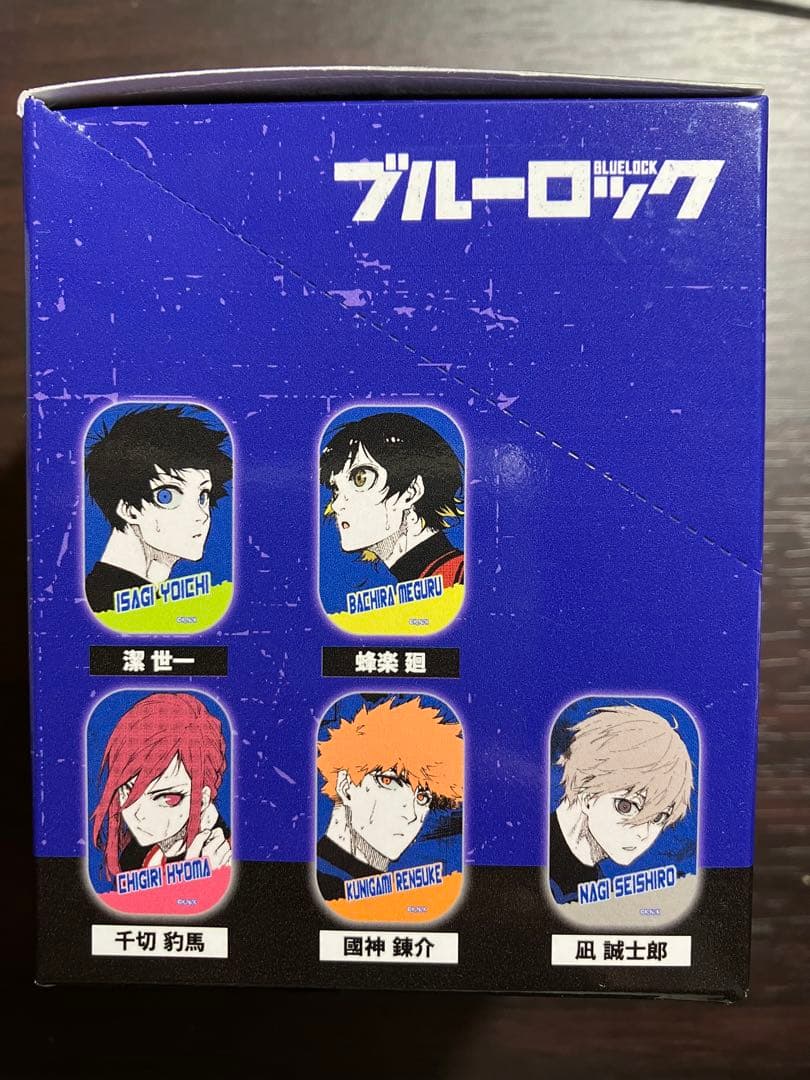 ブルーロック　スクエア缶バッジ　1箱　BOX 原作　新品未開封