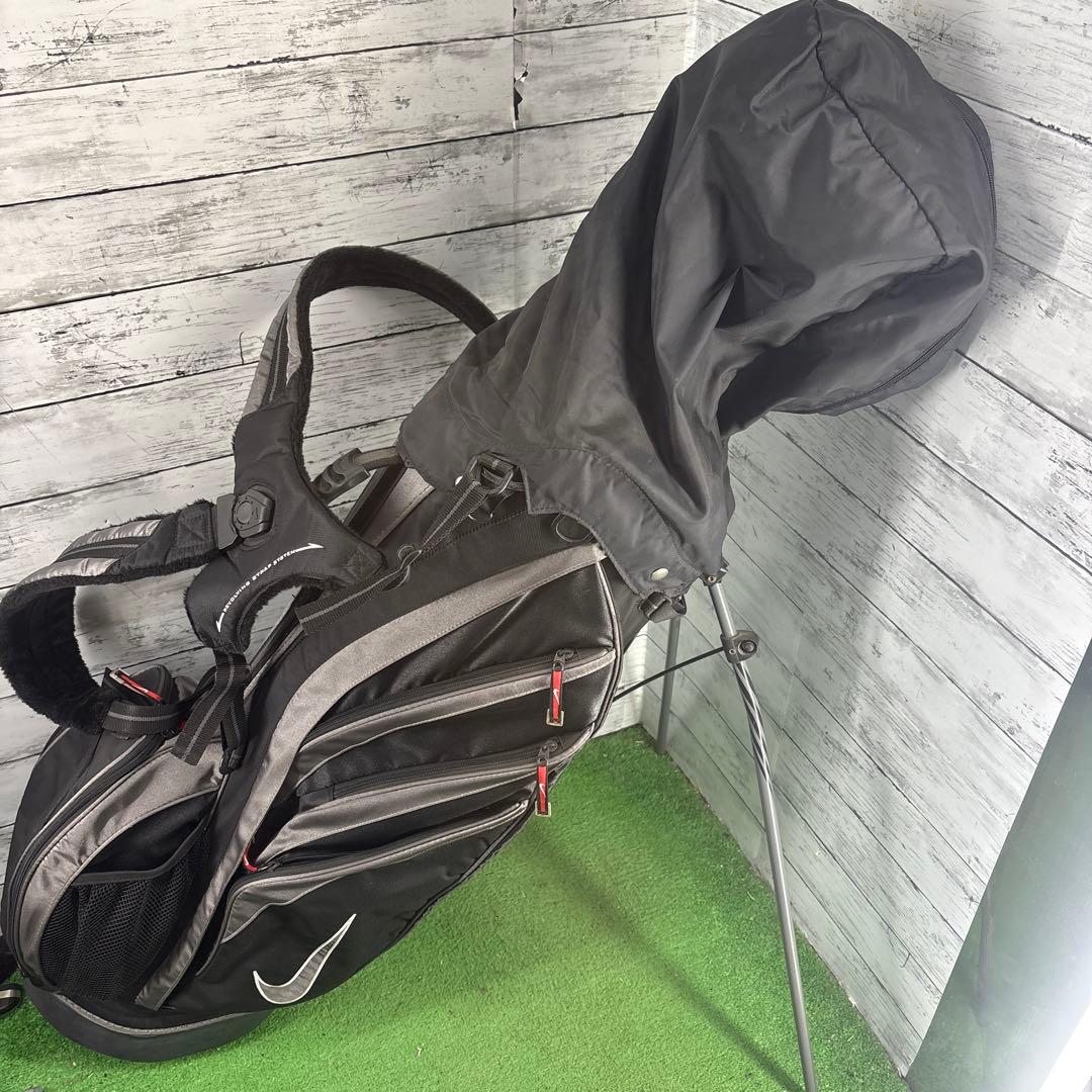 NIKE スタンド式　ダブルショルダー　キャディバッグ
