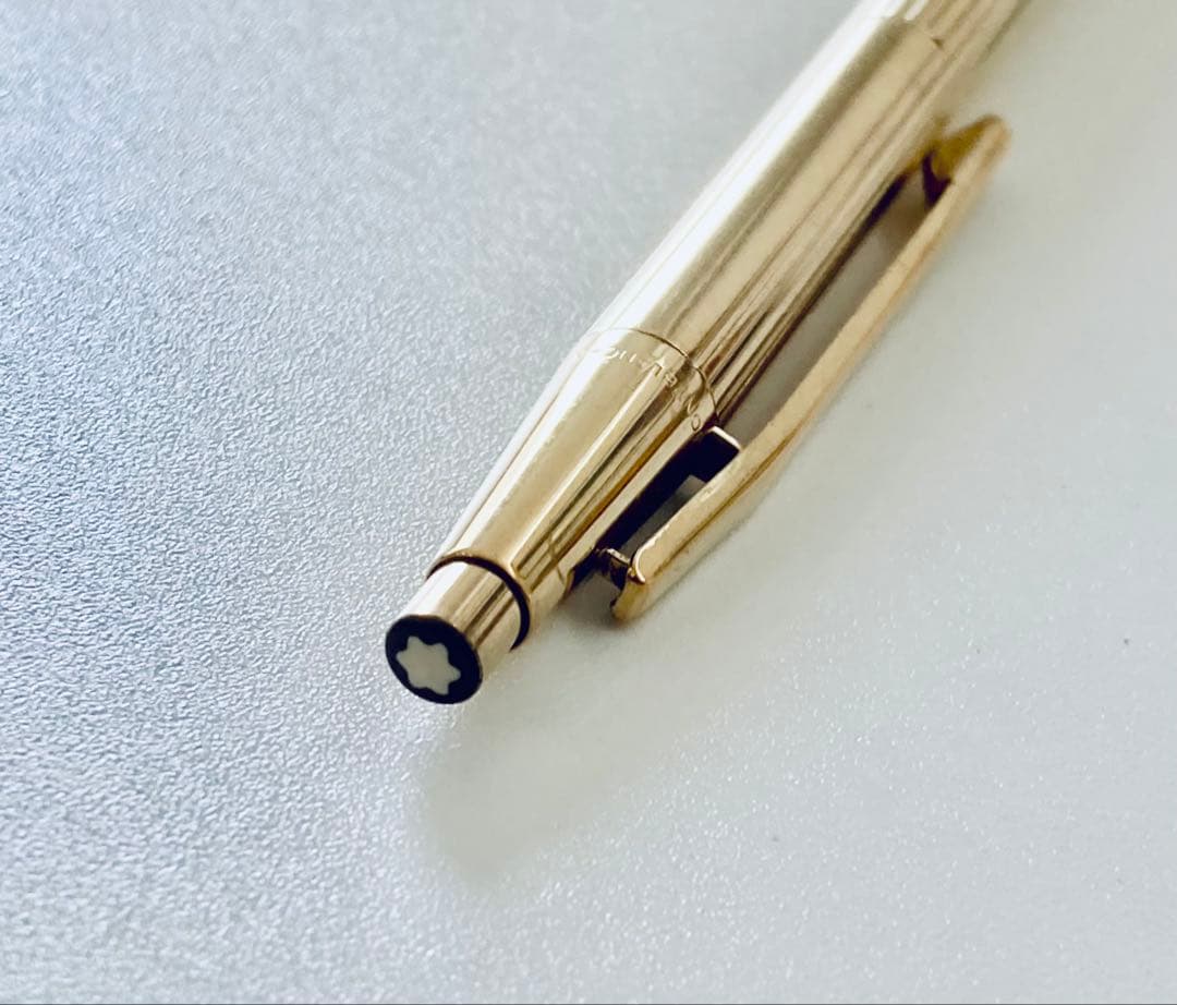 20金張り◆モンブラン高級ボールペン ノブレスゴールド MONTBLANC