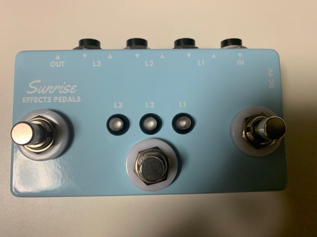 Sunrise Effects Pedals Polaris 3chスイッチャー