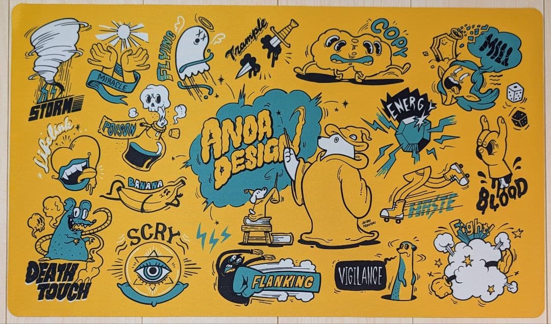 【未使用】MTG　アノアデザイン　プレイマット