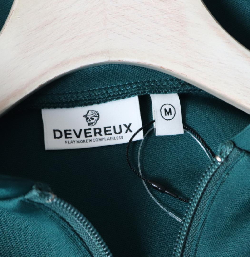 新品【デヴァロー ゴルフ】レディース「スウィング時は静かに」ジップパーカー M