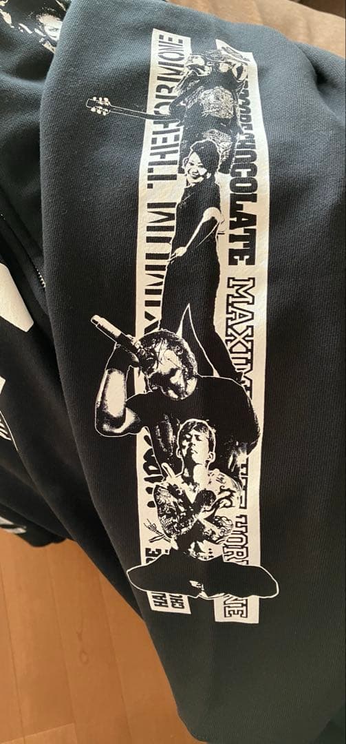 【美品】ハードコアチョコレート×マキシマム ザ ホルモン ジップパーカー XL