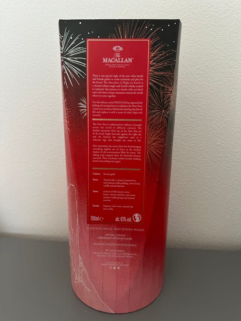 ウイスキー The Macallan A Night on Earth 700ml 47%