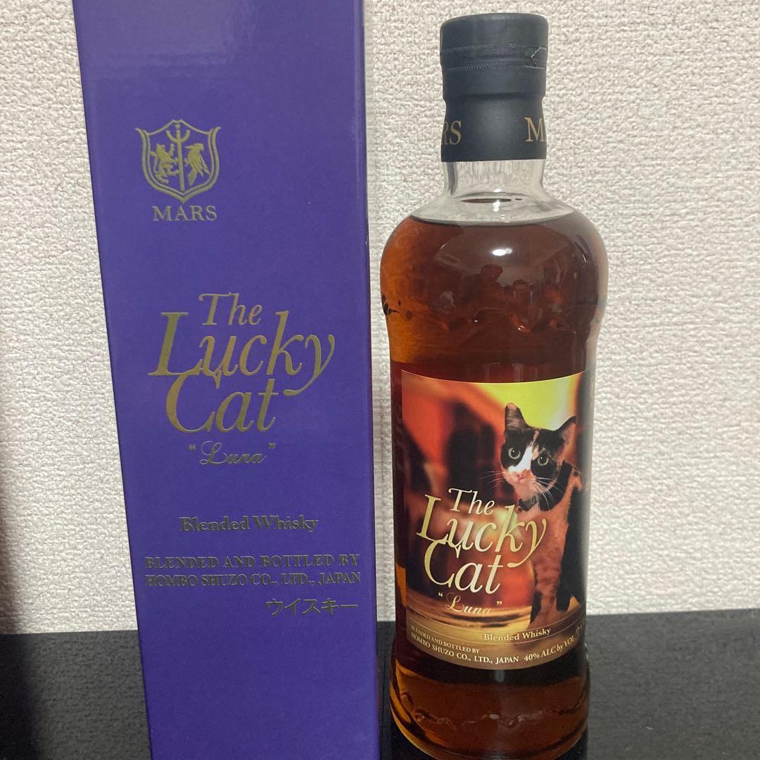ラッキーキャット　ルナ　ウイスキー