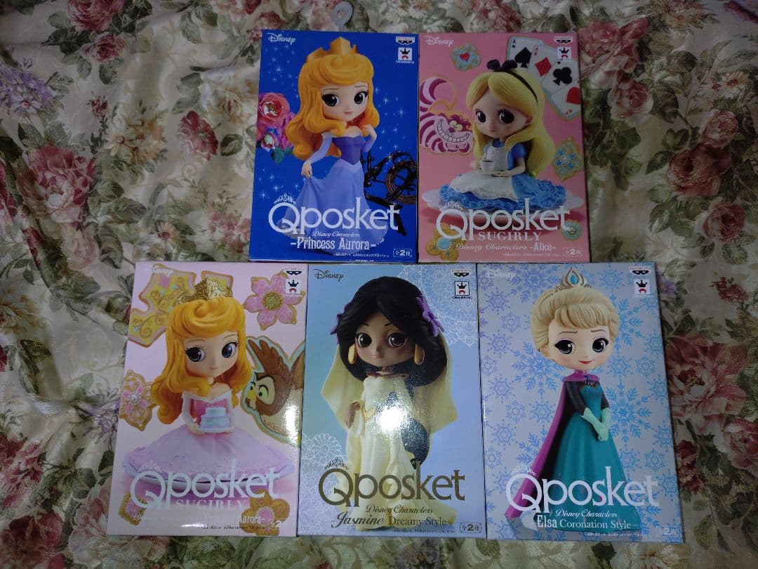 Qposket Disney Characters フィギュア 5体セット