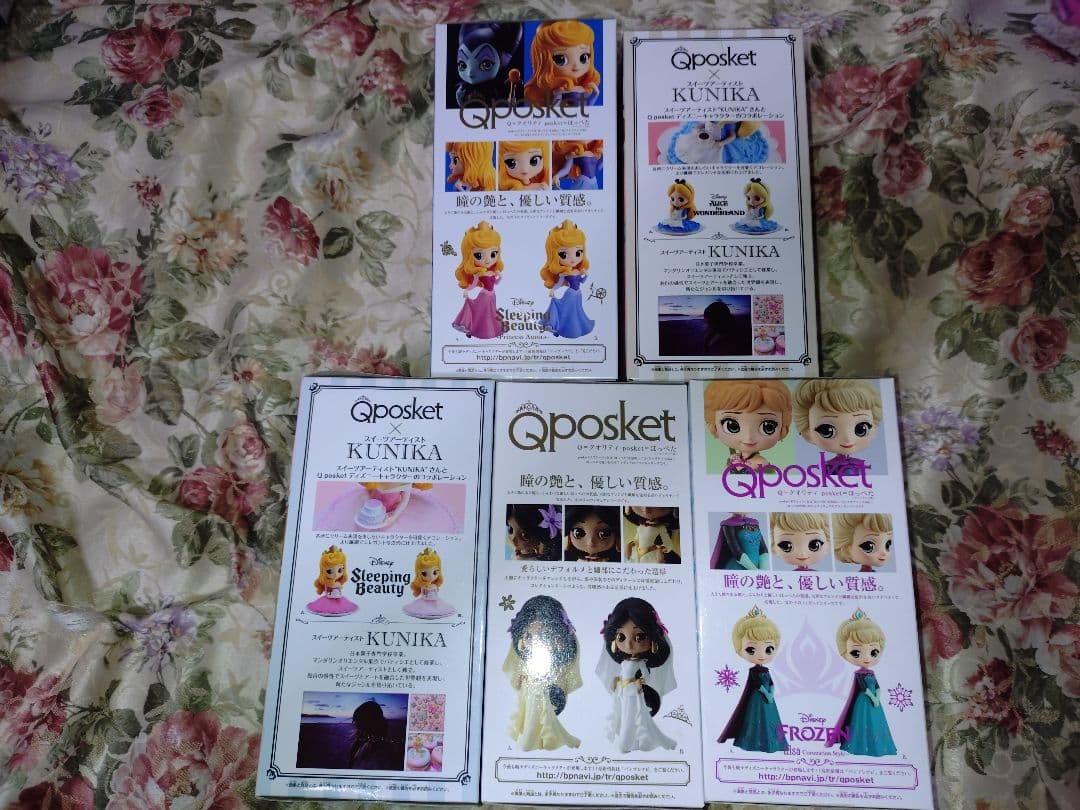 Qposket Disney Characters フィギュア 5体セット