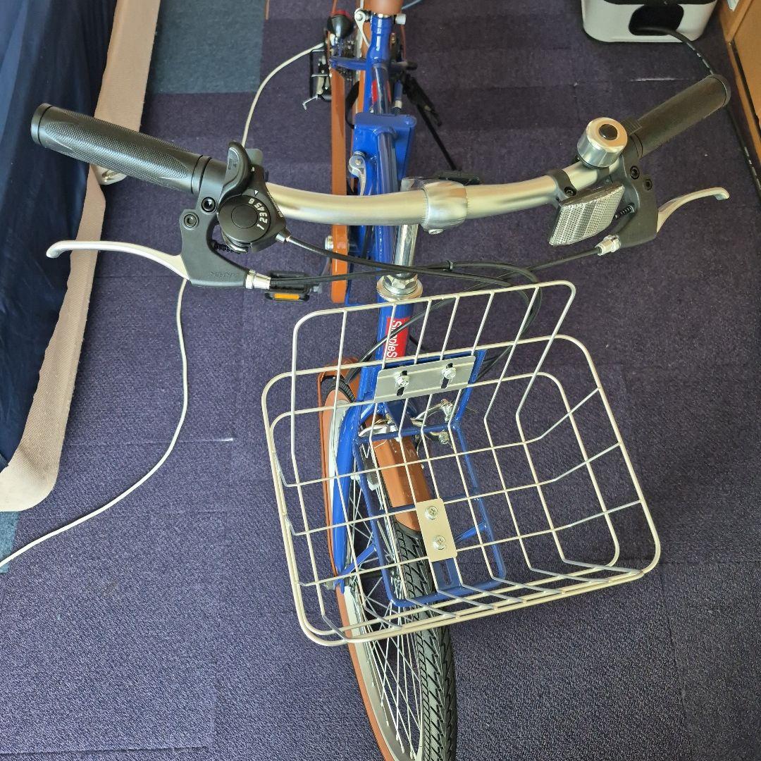 24型折畳自転車 シンプルスタイル （6段変速）