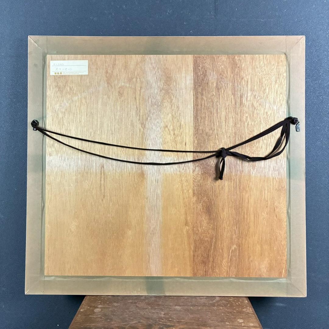 美品 トーマス・マックナイト「マダケット」シルクスクリーン サイン入 画廊シール