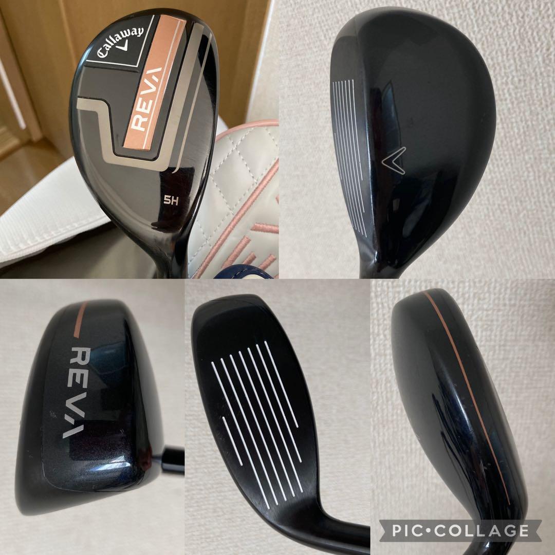 HANA&HINA様用 キャロウェイREVA ゴルフクラブ 9本セット バッグ付