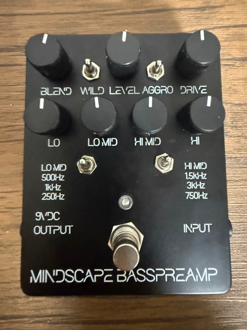 MINDSCAPE BASS PREAMP ベース用プリアンプエフェクター