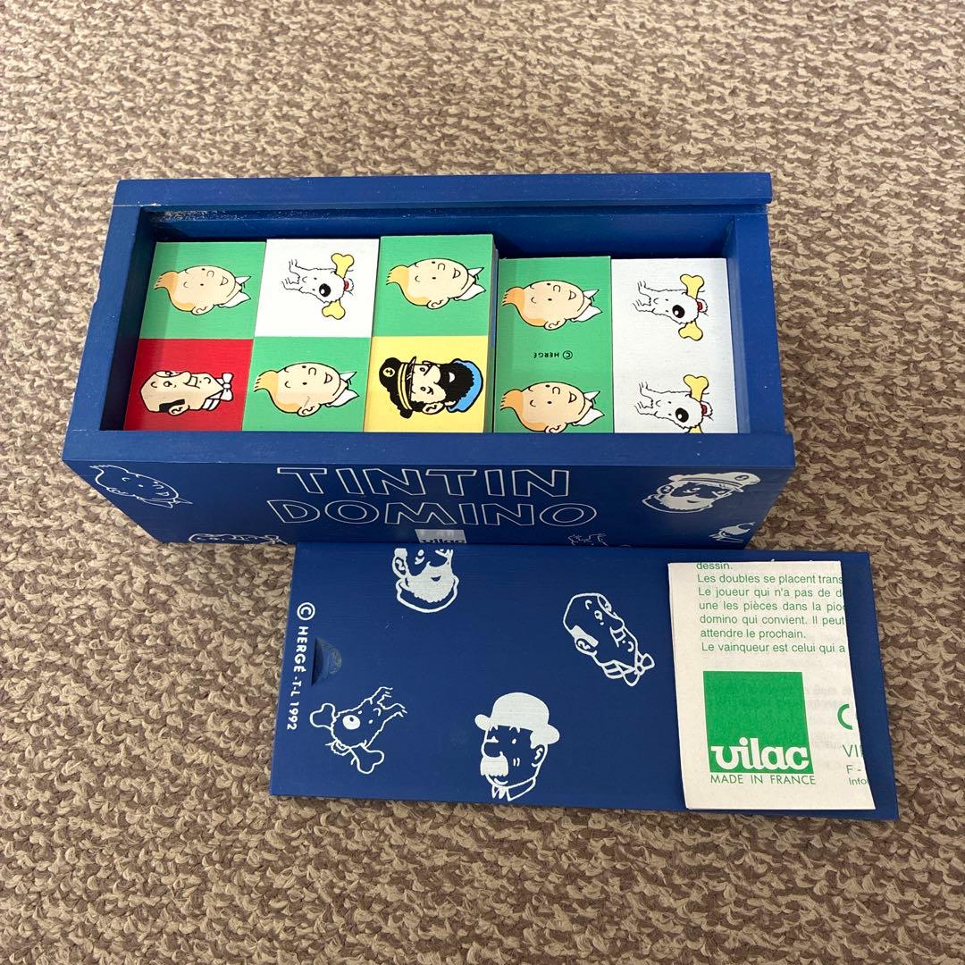 Tintin ドミノゲーム 木製