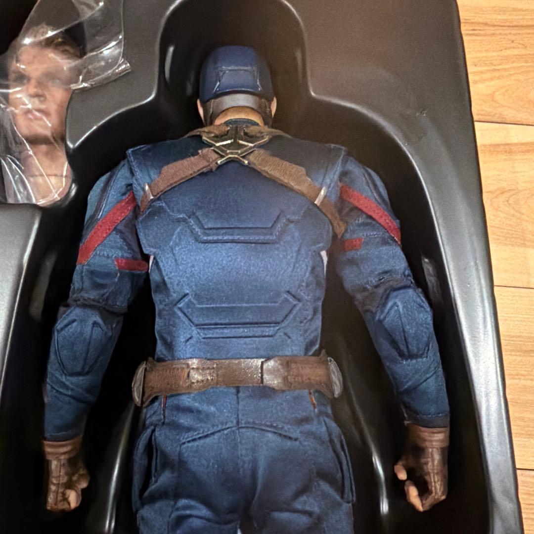 【美品】ホットトイズ MMS350 キャプテンアメリカ シビルウォー