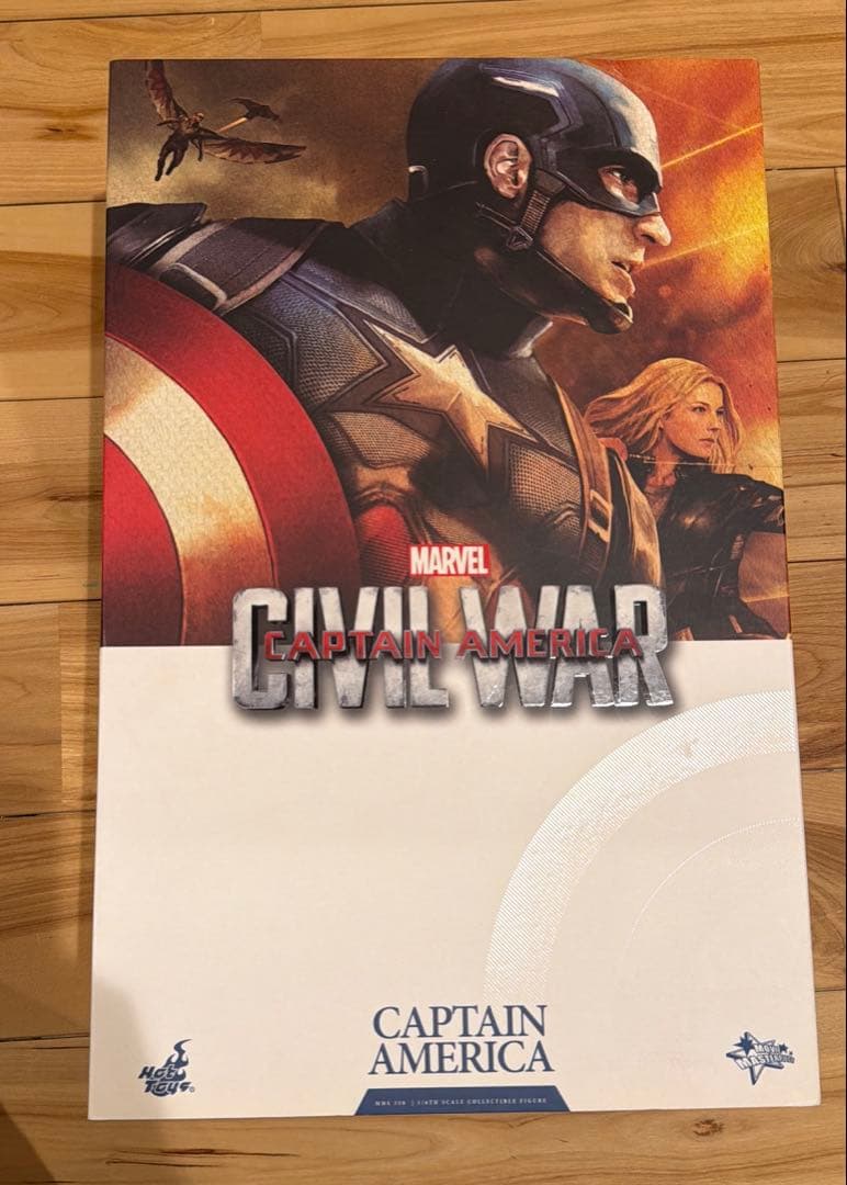 【美品】ホットトイズ MMS350 キャプテンアメリカ シビルウォー