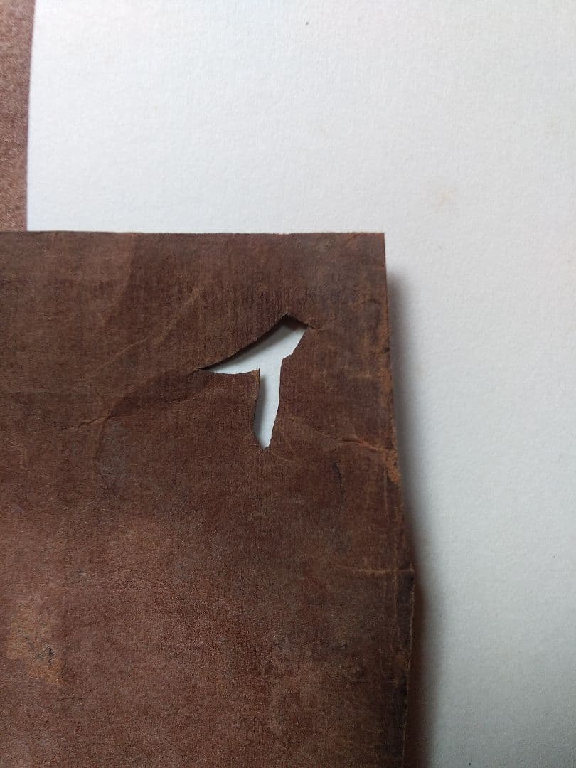 伊勢型 紙 「鶴・亀・熨斗の図」 額装 未使用 明治中期 骨董品