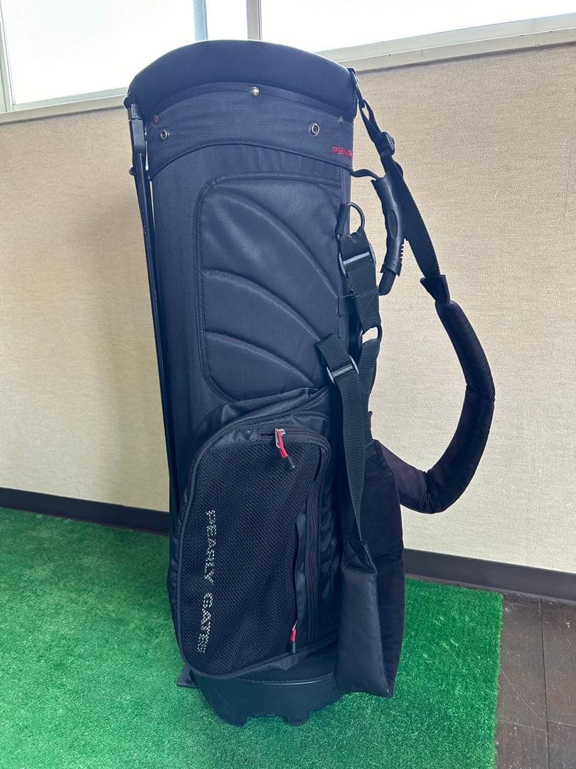 PEARLY GATES ゴルフキャディバッグ 黒