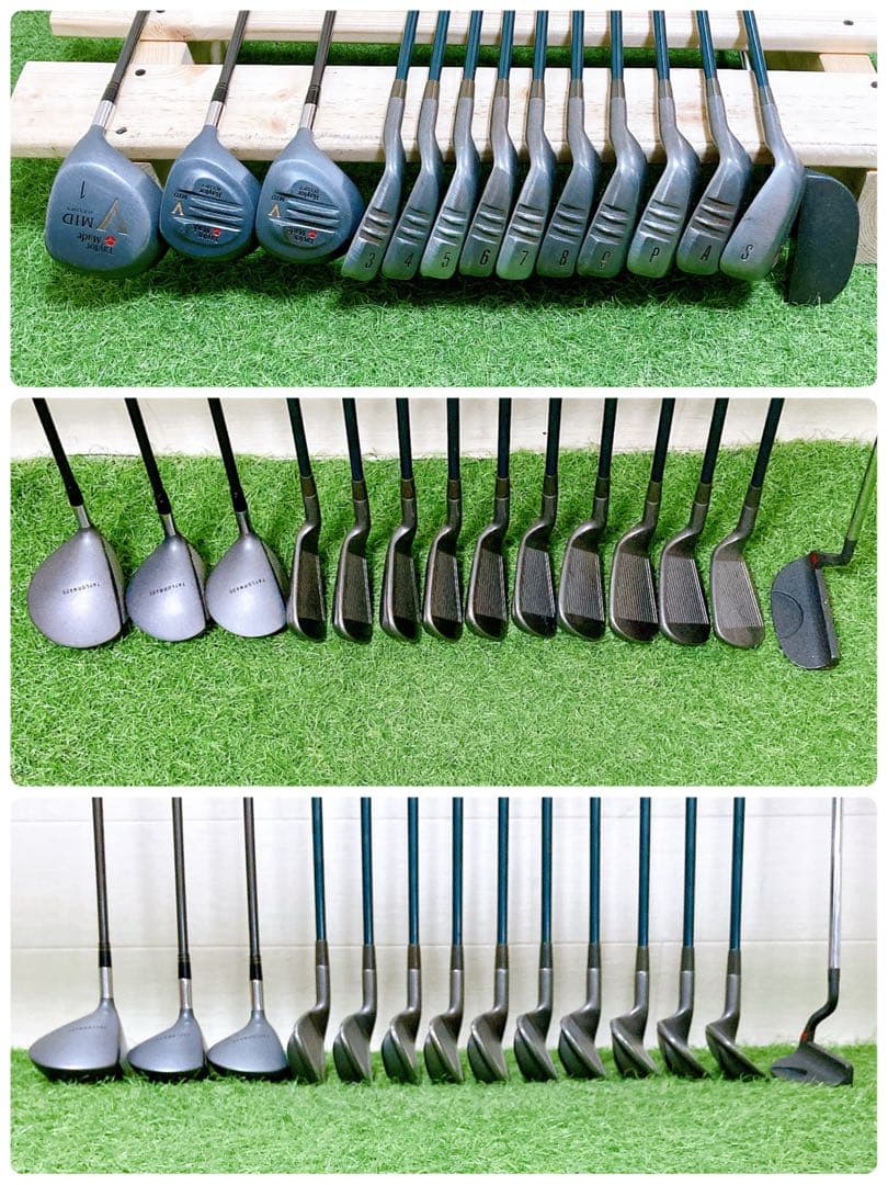 M11 テーラーメイド　ルコック　初心者オススメ　ゴルフクラブメンズセット13本