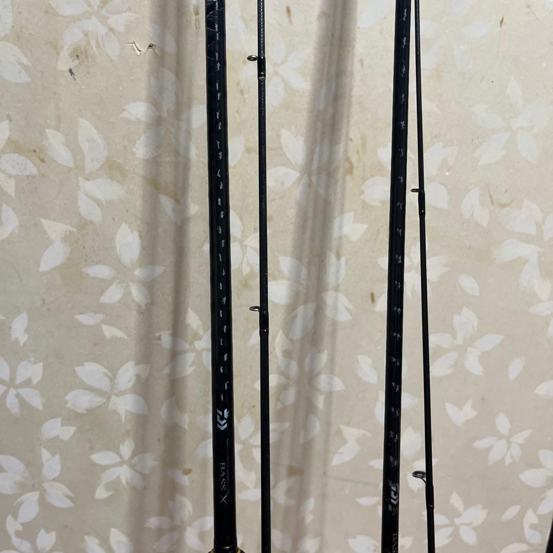 バス釣り引退セット　BASS X スピニング642MLS　ベイト672MHB